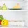 Relaxdays Kühlschrank Organizer 2er Set transparent/weiß