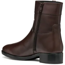 GEOX WOMAN D FELICITY ANKLE BOOTS DK BROWN 40_EU