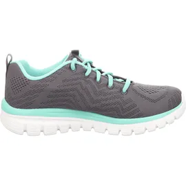 SKECHERS Graceful - Get Connected Charcoal / Green 38