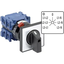 Kraus & Naimer CH10.A007.FT2.F785 Voltmeter Umschalter 360 Grau, Schwarz 1 St.