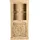 SIT Möbel Vitrine Lakadee 90 x 45 x 180 cm Beige