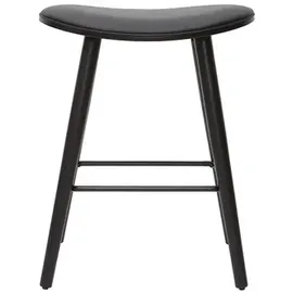 miliboo Design-Barhocker schwarz H65 cm (2er-Set) MEADOW