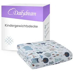 Gewichtsdecke für Kinder aus 100% Baumwolle, Edition "Wald