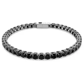 Swarovski Matrix Tennis Armband Schwarz 5696030 Größe M