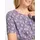 Sieh an! Longshirt in flieder-feige-bedruckt | Gr.: 42