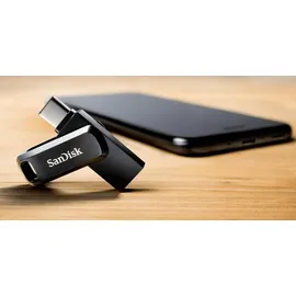 SanDisk Ultra Dual Drive Go 128 GB Schwarz USB-C 3.1