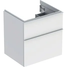 Geberit iCon 59,2x61,5x47,6cm, 2 Schubladen, weiß matt