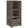 vidaXL Gartenbox 50 x 55 x 115 cm Grau