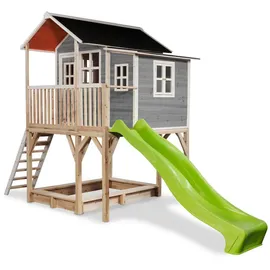 EXIT TOYS Spielhaus Loft 190 x 269 x 444 cm Grau