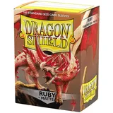 Dragon Shield Matte Sleeves Ruby (100)
