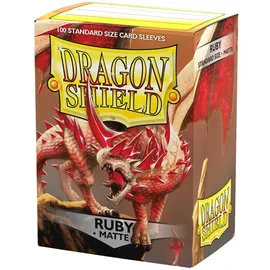 Dragon Shield Matte Sleeves Ruby (100)