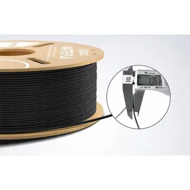 Elegoo PLA Matte Filament, 1,75mm, 1kg - Farbton: schwarz