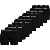 JACK & JONES JACHUEY TRUNKS PLUS Schwarz 5XL 10er Pack
