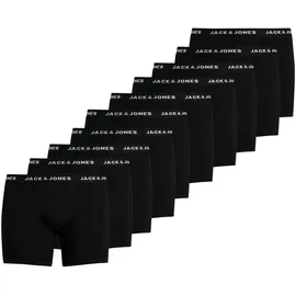 JACK & JONES JACHUEY TRUNKS PLUS Schwarz 5XL 10er Pack