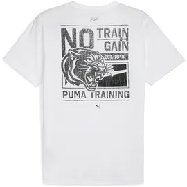 Puma Graphic Illustrated Tee weiß M