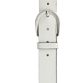 MUSTANG Damen-Gürtel mit Ovaler Dornschließe in Weiß-95