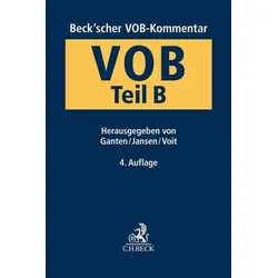 Beck'scher VOB-Kommentar / Beck'scher VOB-Kommentar VOB Teil B