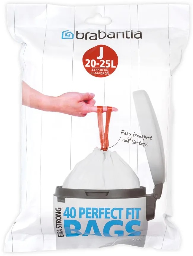 Brabantia PerfectFit Müllbeutel Mülltüten 40 St