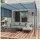 Outsunny Gartenmöbel-Set Ecksofa & Beistelltisch Polyrattan grau/hellgrau
