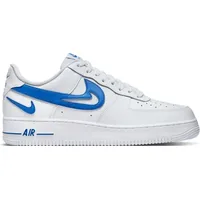 Nike Schuhe Air Force 1 07 FM, DR0143100 - Weiß/Blau - 45,5