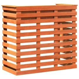 vidaXL Gartenbar Wachsbraun 113,5x50x103 cm Massivholz Kiefer