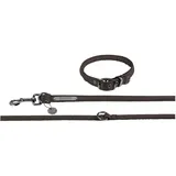 Eskadron Platinum Hundeset Faux Leather teak brown