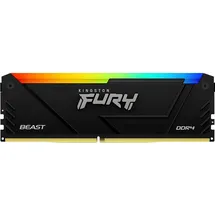 Kingston FURY Beast RGB DIMM 16GB, DDR4-3200, CL16-20-20 (KF432C16BB12A/16)