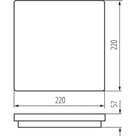 KANLUX Beno 12 W weiß