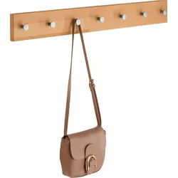 Hakenleiste HOME AFFAIRE "Maximus", beige (kernbuche), B:85cm H:9cm, Hakenleisten
