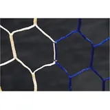 powershot Fußballtor Weiß/Blau 7,32 x 2,44 m
