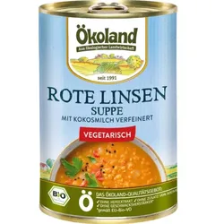 Ökoland Rote Linsensuppe bio