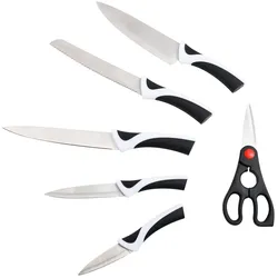 BERGNER - 5er-Set Messer und Schere aus Kyoto-Edelstahl