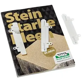 Veloflex 10 VELOFLEX Heftstreifen, selbstklebend weiß Kunststoff