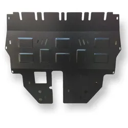Skoda Praktik 2006-2010 Stahl Unterfahrschutz