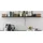 furn.design Wandboard Center 170 x 15 x 20 cm Grau