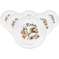 Bormioli Rocco Küchenchef Pizzateller, Teller, Mehrfarbig