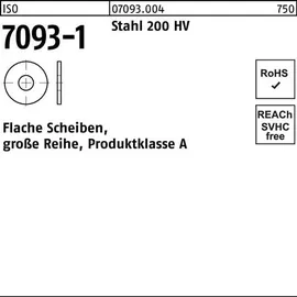 Reyher Unterlegscheibe ISO 7093-1 3 Stahl 200 HV 10000 Stück