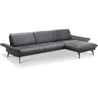 himolla Ecksofa Monheim Mikrofaser Blau Navy 280 x 174 cm