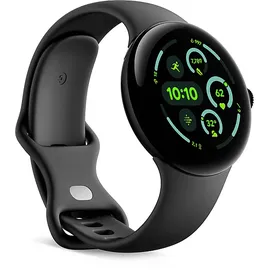 Google Pixel Watch 3 45 mm Bluetooth matte black Sportarmband obsidian