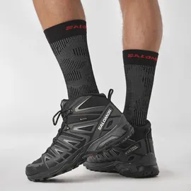 Salomon X Ultra Pioneer Mid GTX Herren Black/Magnet/Monument 46