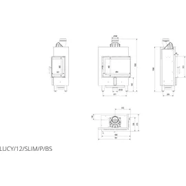 Kratki Lucy Slim Stahl Schwarz