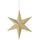 Riffelmacher & Weinberger Christbaumschmuck-Fabrik GmbH&Co.KG RIFFELMACHER & WEINBERGER Weihnachtsfigur Riffelmacher Faltstern aus Holz und Kraftpapier beige