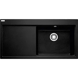 Franke Mythos MTG 611 rechts Onyx + Druckknopfventil