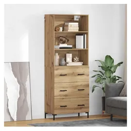 vidaXL Highboard 69,5 x 34 x 180 cm Braun