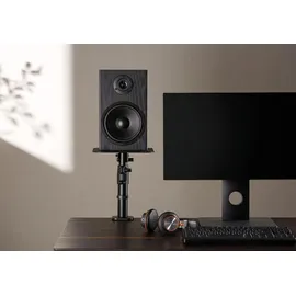 My Wall HS30L 2fach Lautsprecher-Ständer Schwarz Höhenverstellbar, Neigbar, Stand