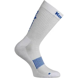 Kempa Logo Classic Socken 31-35 Weiß/Blau