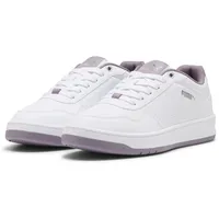 Puma Court Classy Sneaker, White Plum Jam silver 39