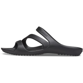 Crocs womens Kadee Ii Flip Flop Sandal, Black, 38/39 EU