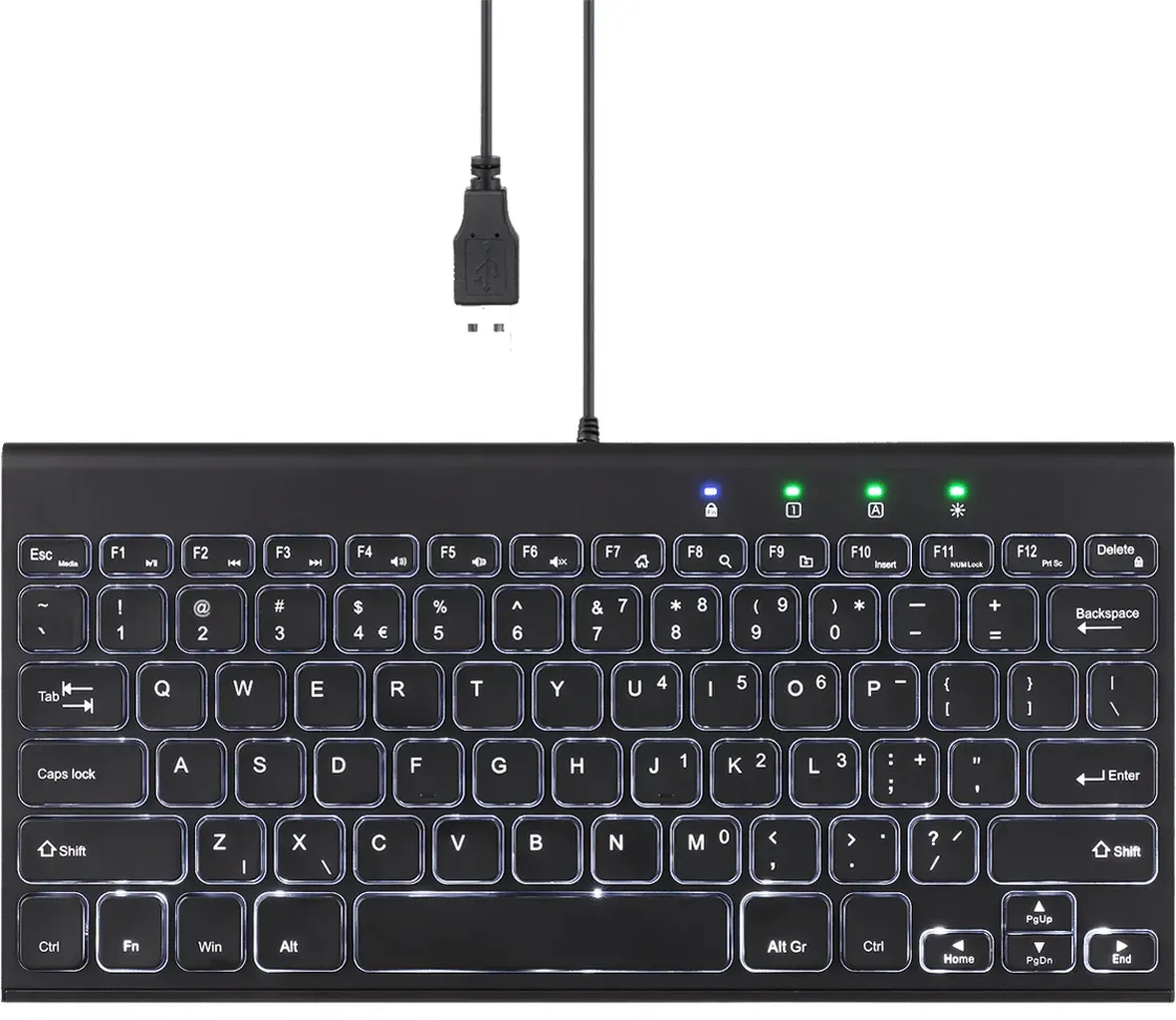 PERIBOARD-429 - Mini-Tastatur mit Hintergrundbeleuchtung