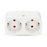 Nedis Smart-Home-Steckdose 3680 W Weiß 1 St.